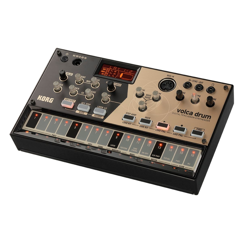 SINTETIZADOR MODULAR PERCUSION VOLCA-DRUM KORG