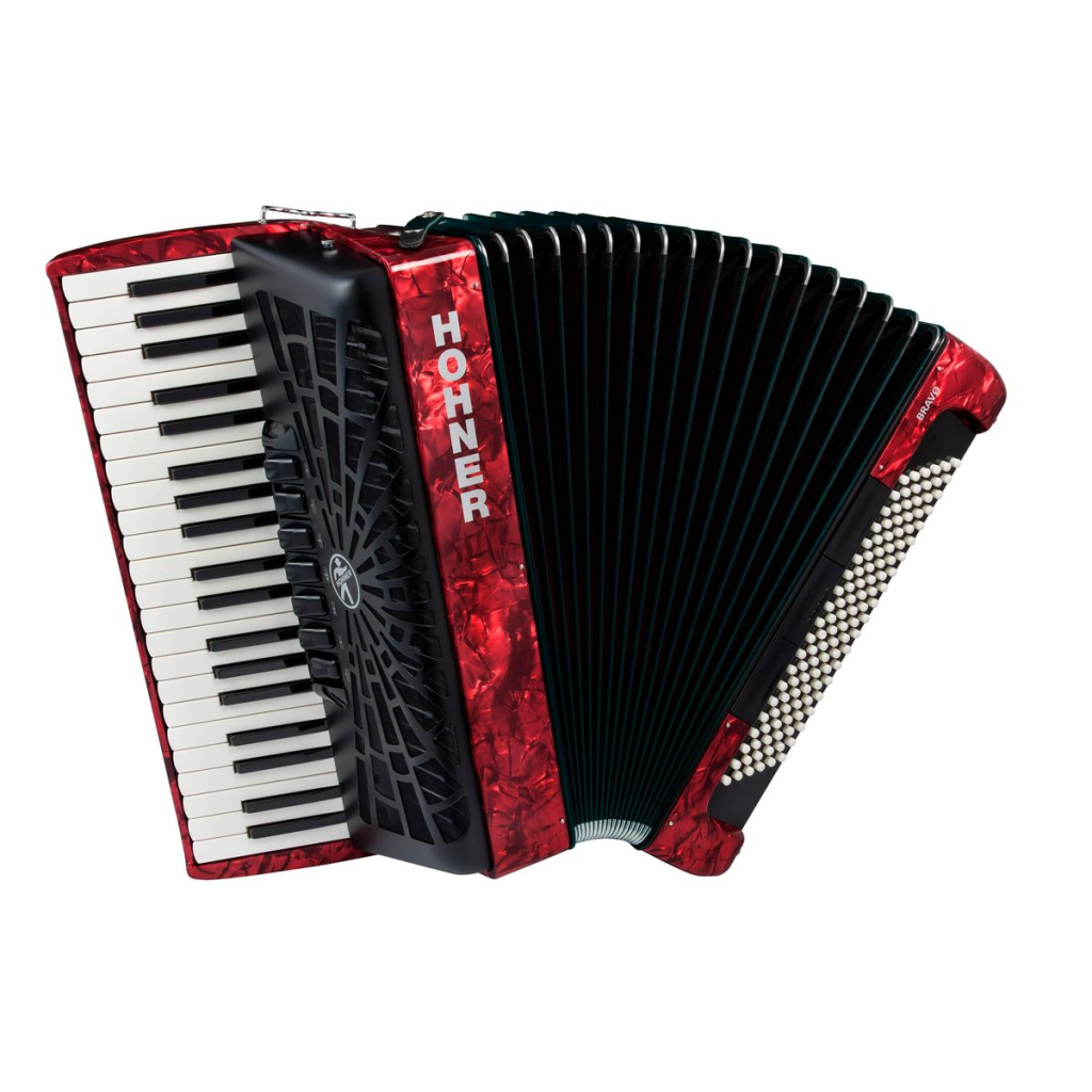 ACORDEON 120 BRAVO III W/BAG A16832 RD HOHNER