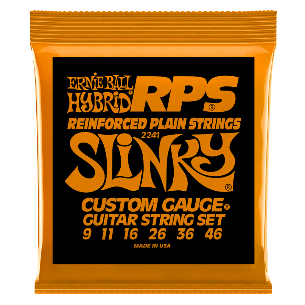 SET DE CUERDAS GUITARRA ELECT. HYBRID SLINKY RPS 9–46 ERNIE BALL