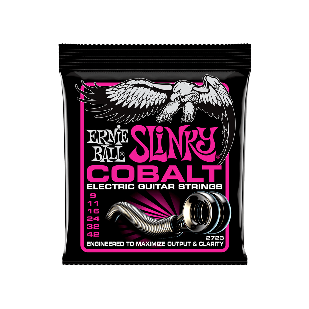 SET DE CUERDAS GUITARRA ELECTICA SLINSY 9-42 2723 ERNIE BALL