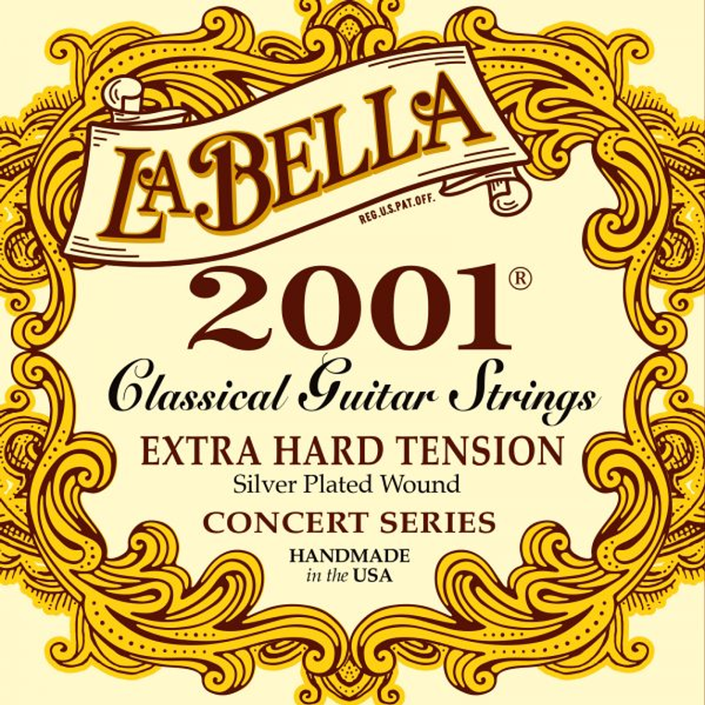 SET DE CUERDAS GUITARRA CLASICA 2001EHT LA BELLA
