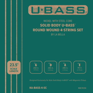 SET CUERDAS UBASS SOLID BODY KA-BASS-4-SC LA BELLA