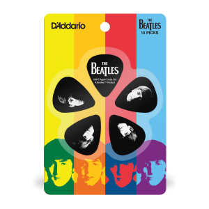 PACK 10 UÑETAS THE BEATLES .70MM 1CBK4-10B2 DADDARIO