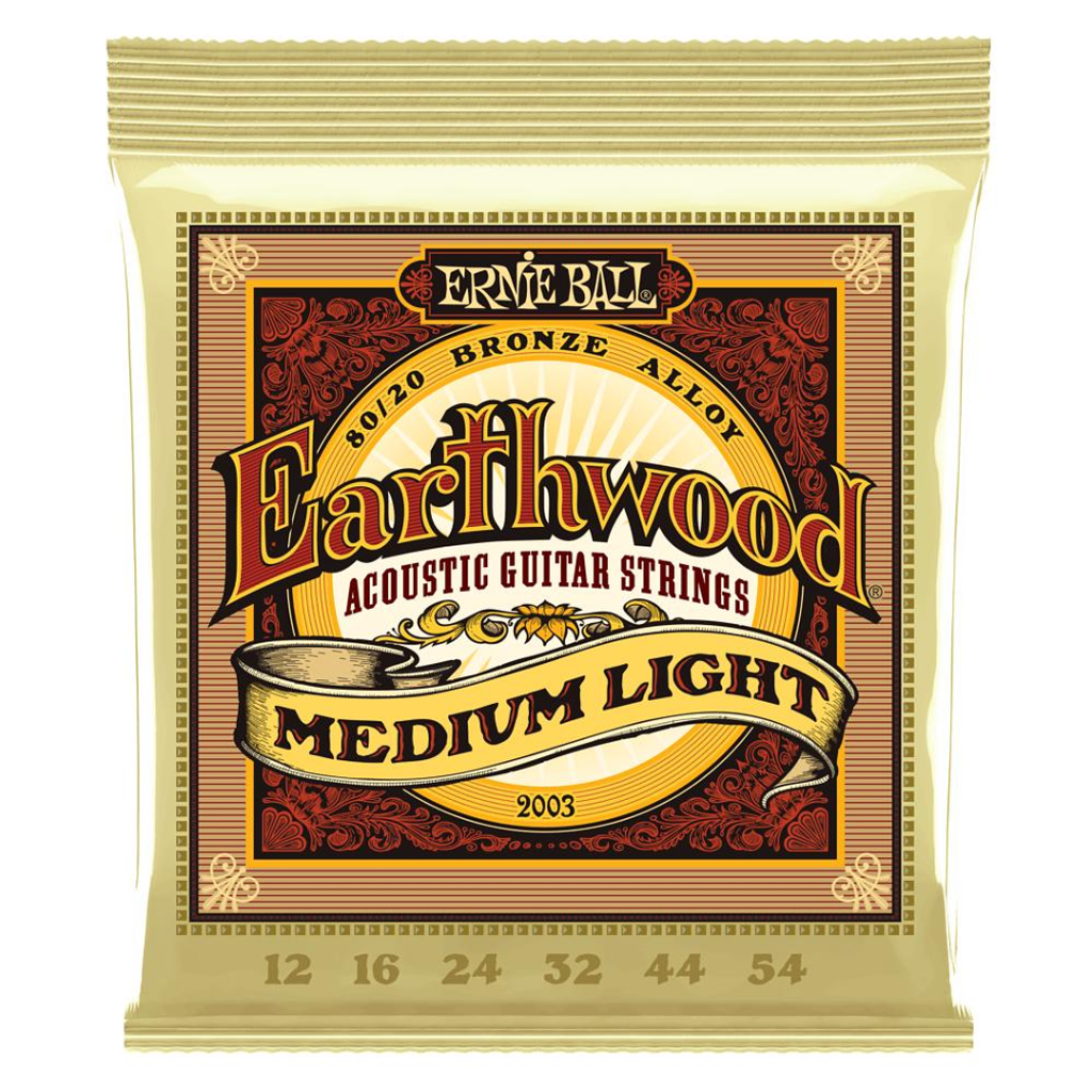 SET CUERDAS GUITARRA ACUSTICA MEDIUM 12-54 2003 ERNIE BALL