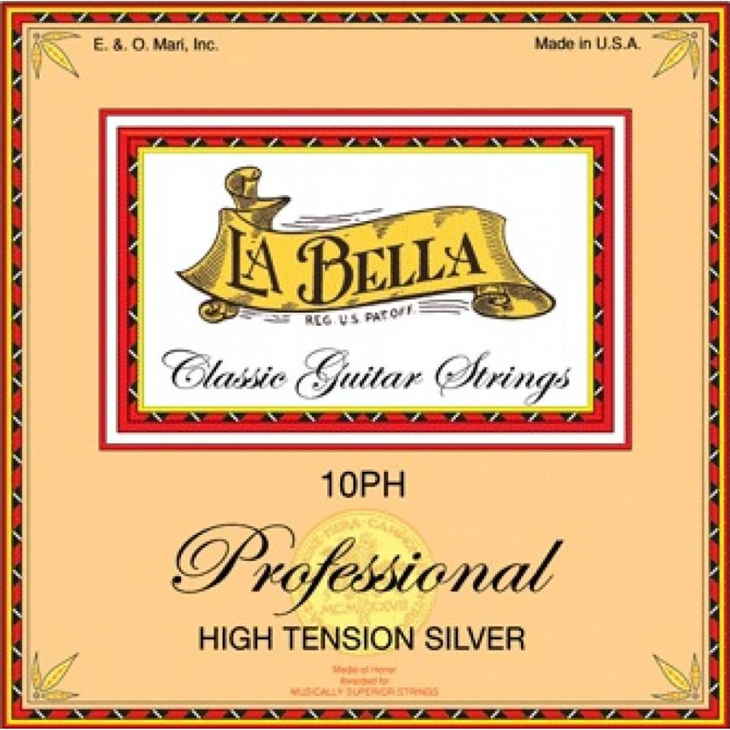 SET DE CUERDAS GUITARRA CLASICA 10PH LA BELLA