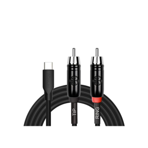 CABLE RCA A USB C UY-C-394B-2 KIRLIN