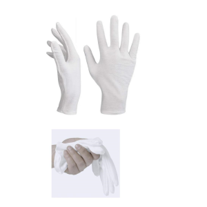 GUANTES BLANCOS DE ALGODON RMX