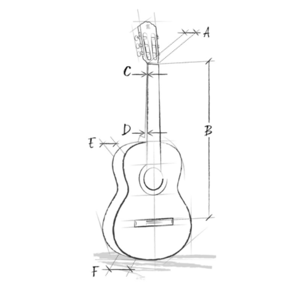 GUITARRA FLAMENCA 2F ALHAMBRA