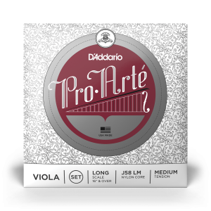 SET DE CUERDAS DE VIOLA PROARTE 16" J58 LM DADDARIO
