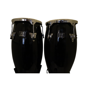 SET DE CONGA CON ATRIL 10 X 11 TP100SBK TUMBAO