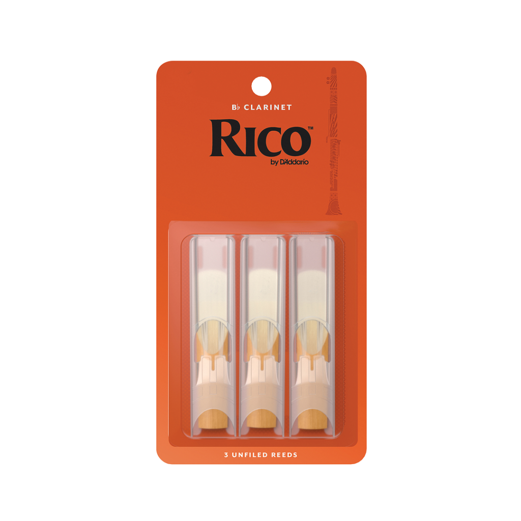 PACK DE 3 CAรAS DE CLARINETE 2 RCA0320 RICO