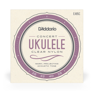 SET DE CUERDAS UKELELE CONCIERTO EJ65C DADDARIO
