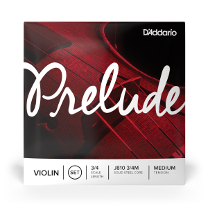 SET DE CUERDAS DE VIOLIN PRELUDE J810 3/4M DADDARIO