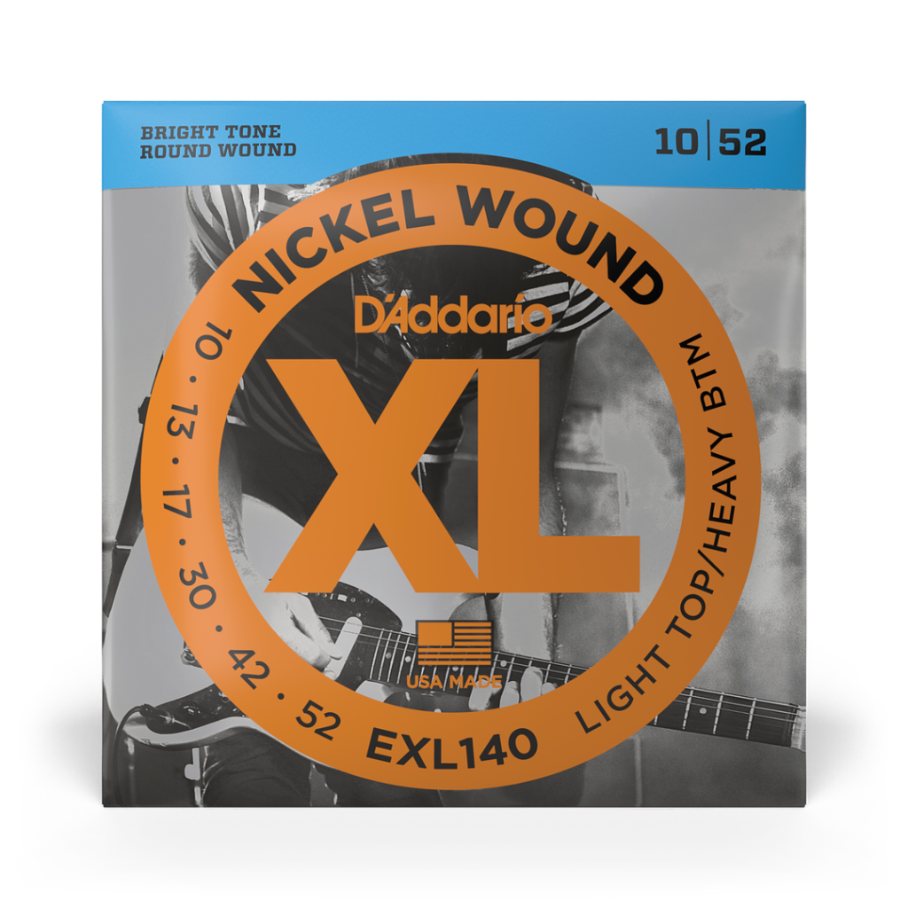 SET DE CUERDAS GUITARRA ELECTRICA 10-52 EXL140 DADDARIO