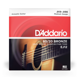 SET DE CUERDAS GUITARRA ACUSTICA 13-56 EJ12 DADDARIO