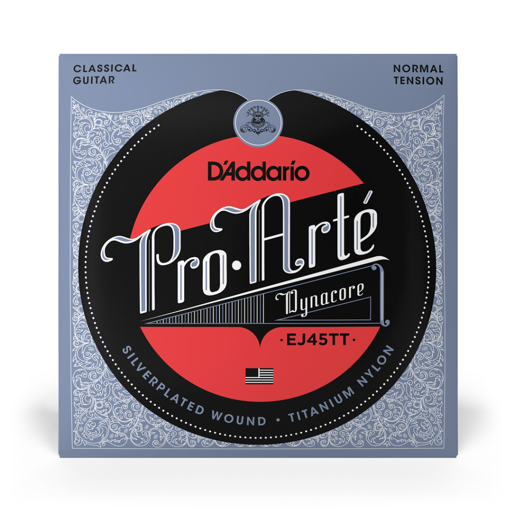 SET DE CUERDA GUITARRA CLASICA PROARTE DINACORE EJ45TT DADDARIO