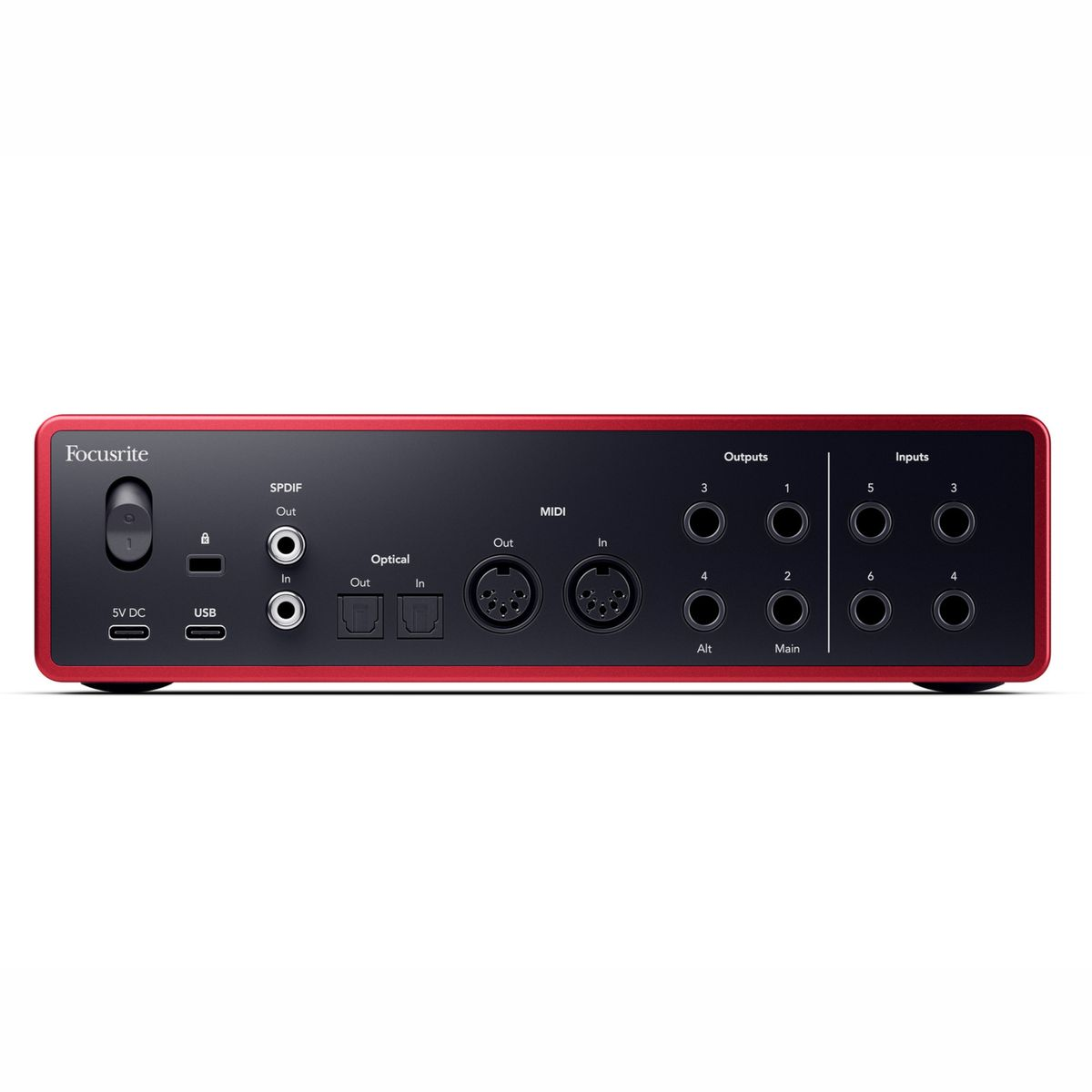 INTERFAZ AUDIO SCARLETTT 16I16 4TH GEN FOCUSRITE