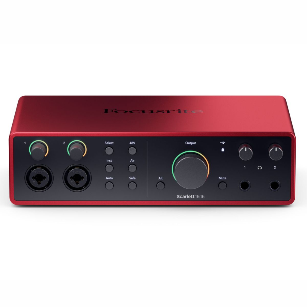 INTERFAZ AUDIO SCARLETTT 16I16 4TH GEN FOCUSRITE