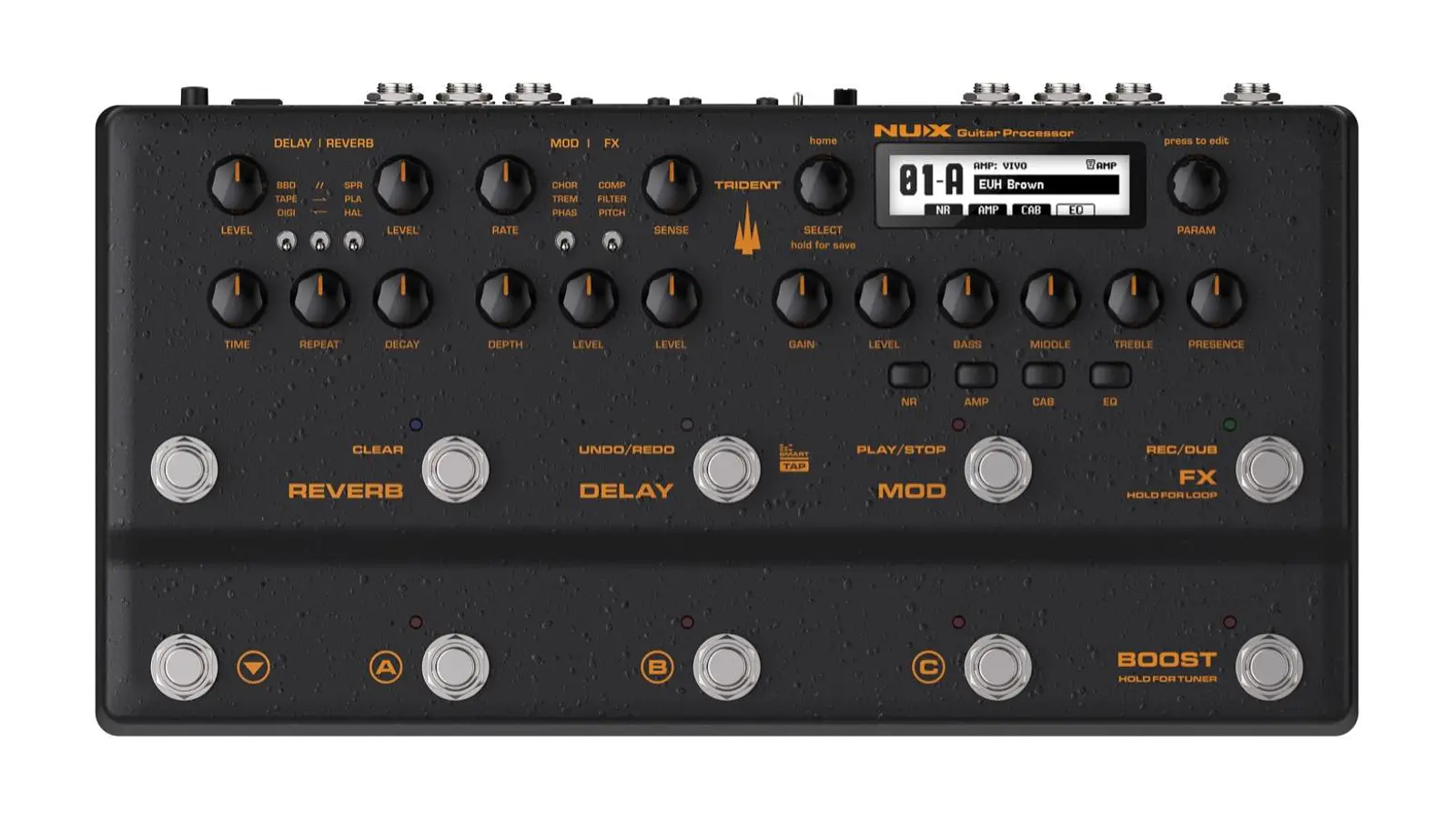 PEDALERA MULTIEFECTO TRIDENT NME-5 NUX