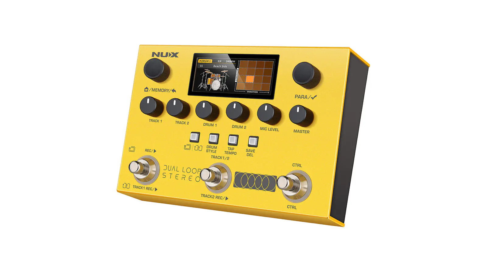 PEDAL MULTIEFECTOS NML-3DLS DUAL LOOP STEREO NUX