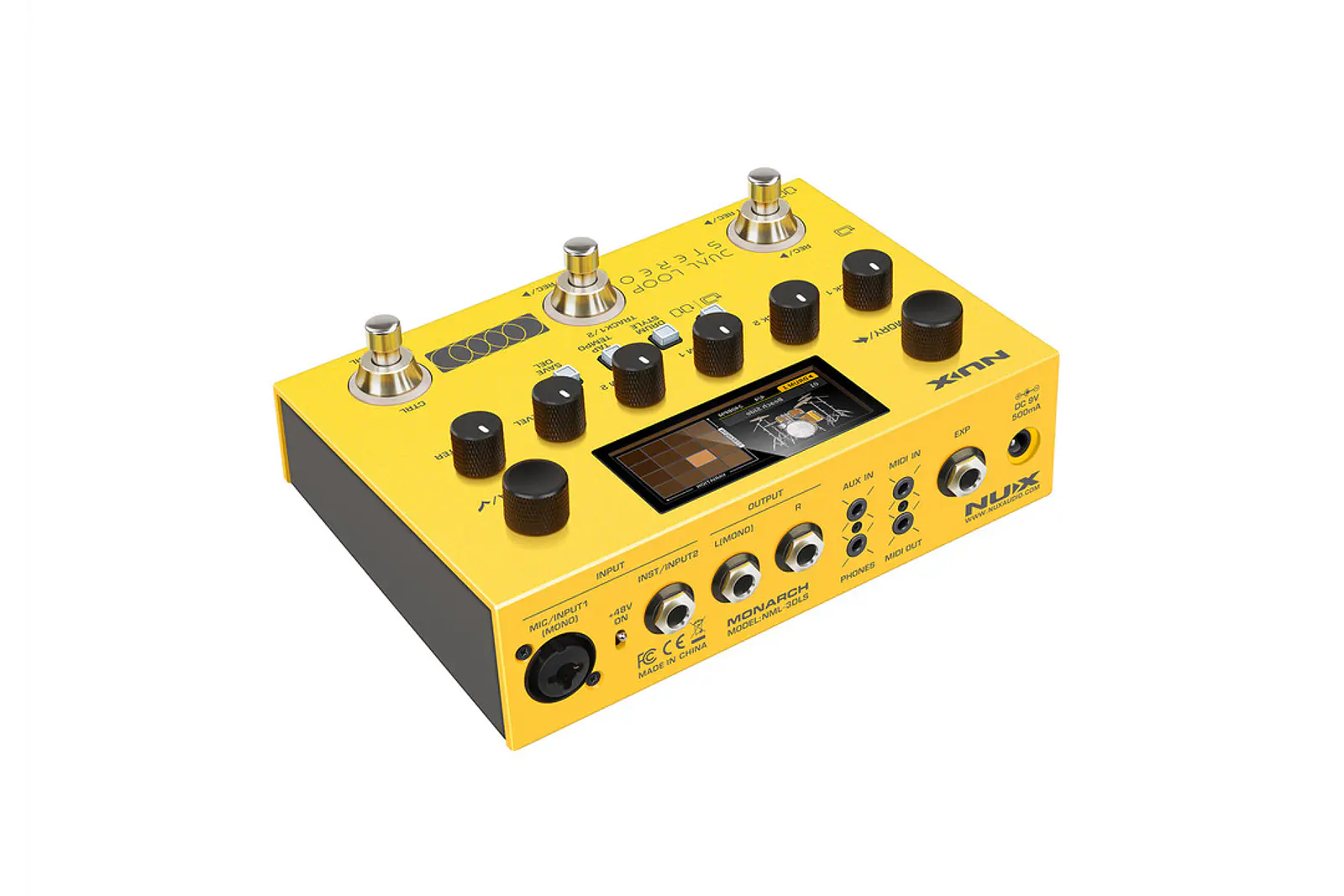 PEDAL MULTIEFECTOS NML-3DLS DUAL LOOP STEREO NUX