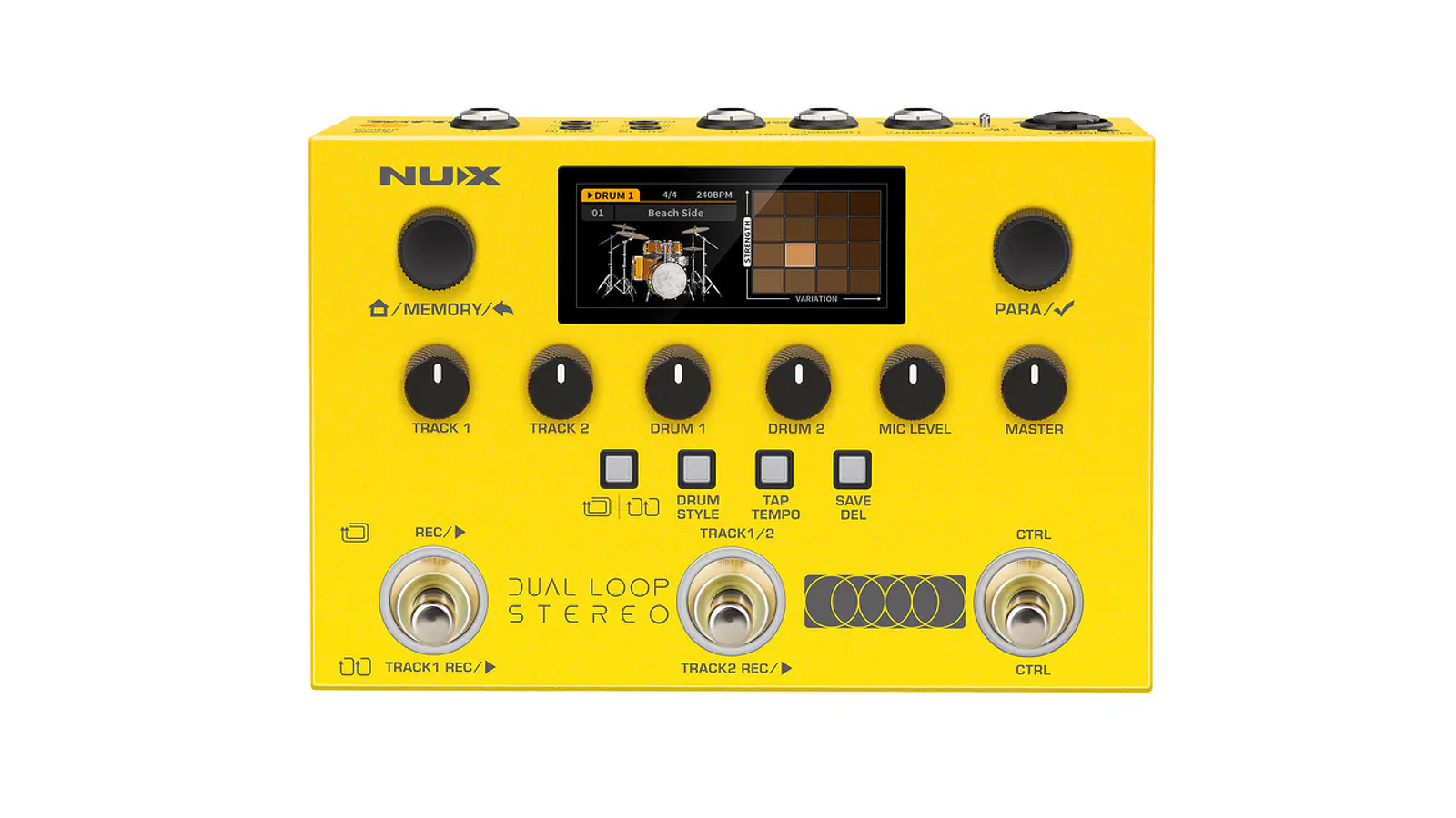 PEDAL MULTIEFECTOS NML-3DLS DUAL LOOP STEREO NUX