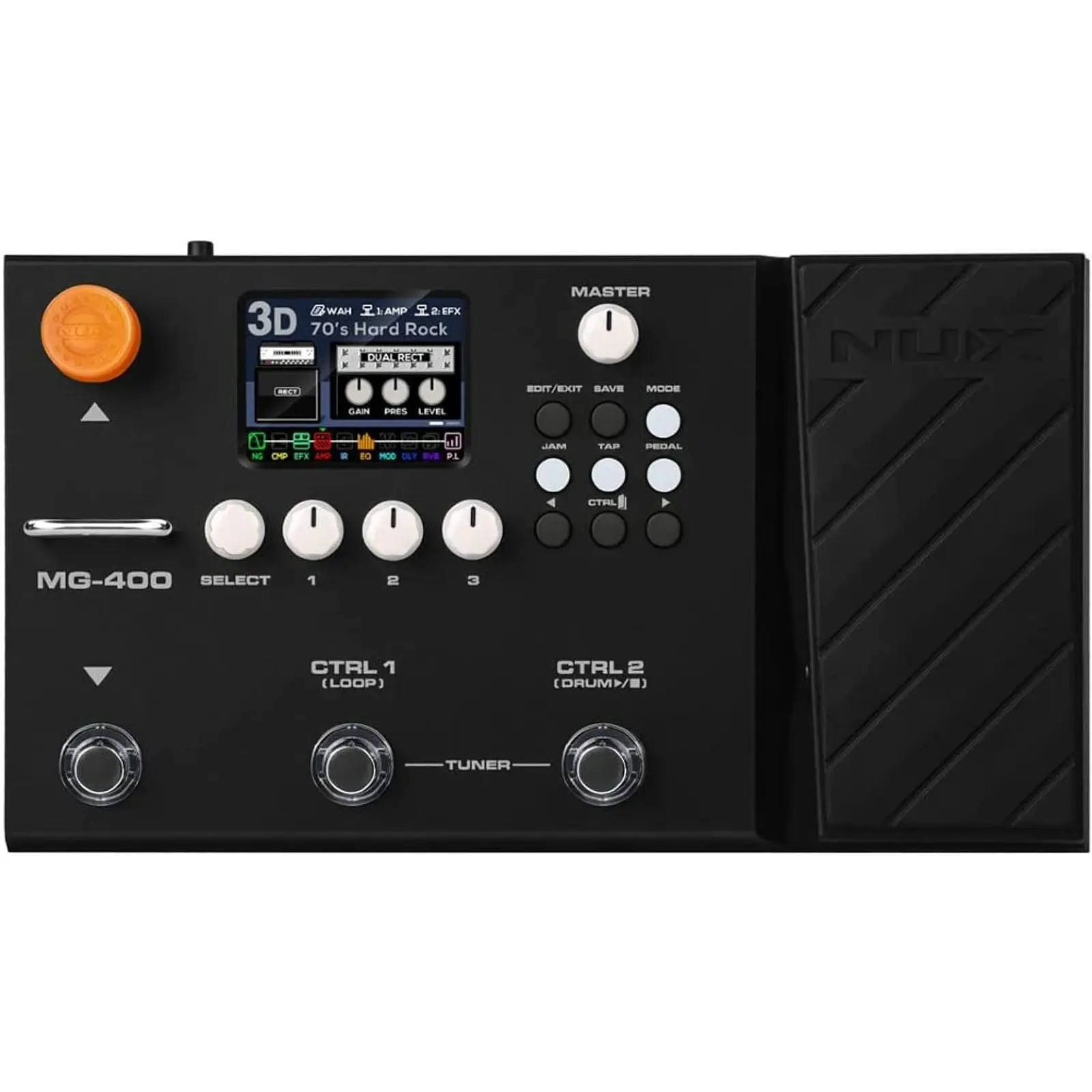 PEDALERA MULTIEFECTO MG-400 NUX
