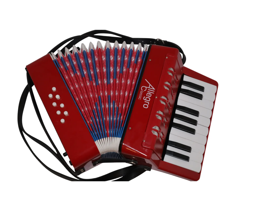 ACORDEON 8 BAJOS ALL104-1RD SMUSSATO