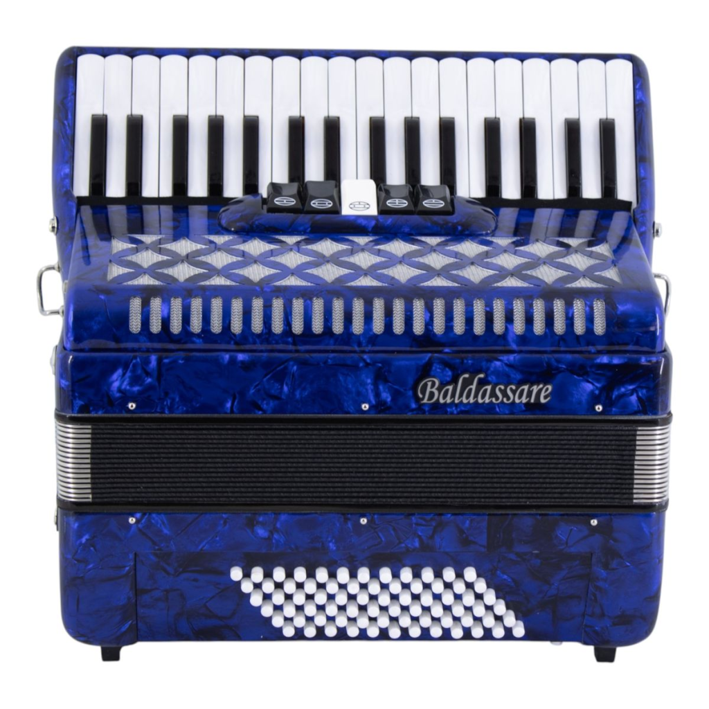ACORDEON 72 BAJOS C/FUNDA 2353 34K BL BALDASSARE