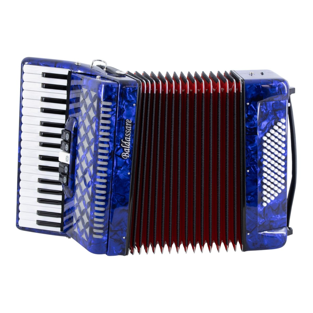 ACORDEON 72 BAJOS C/FUNDA 2353 34K BL BALDASSARE