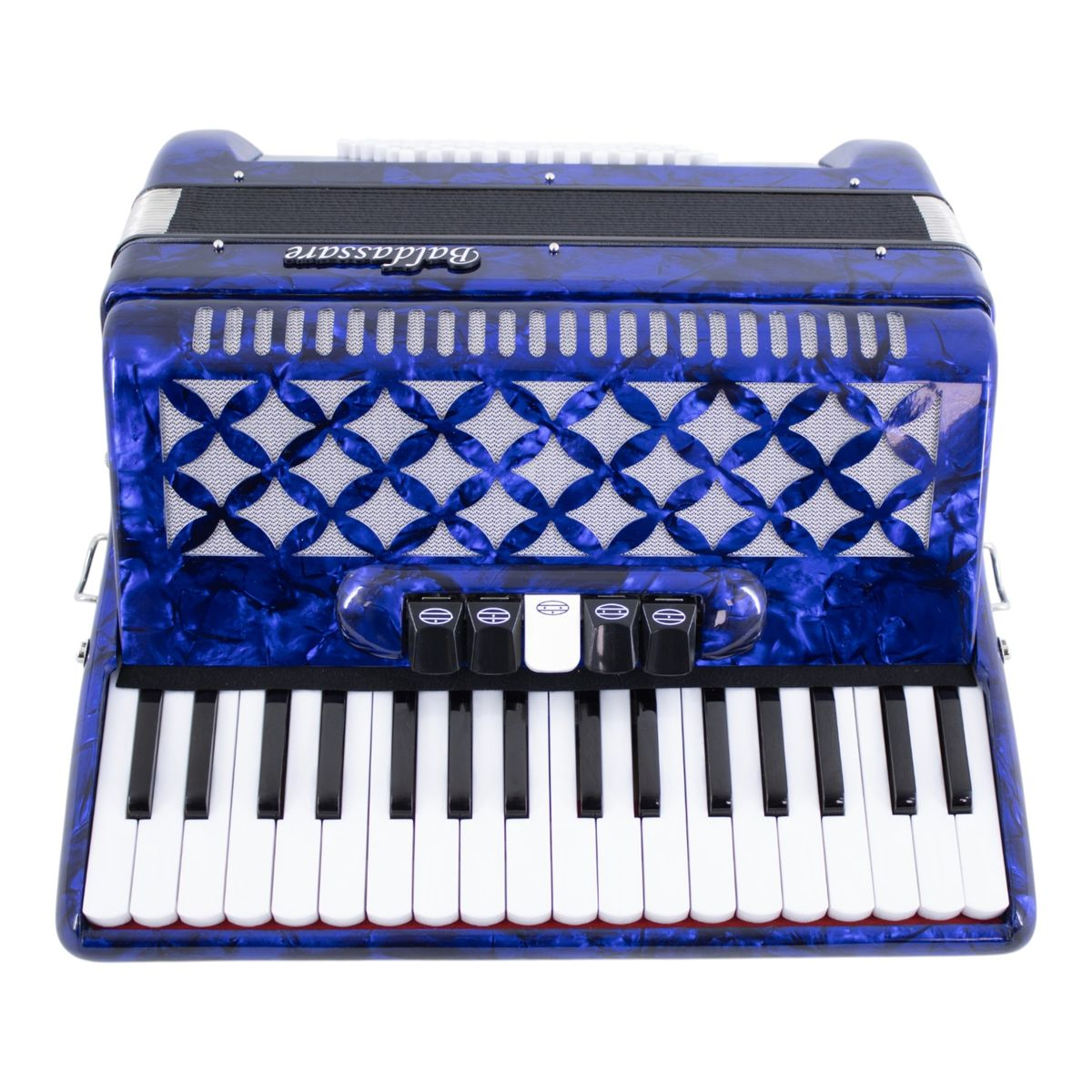 ACORDEON 72 BAJOS C/FUNDA 2353 34K BL BALDASSARE
