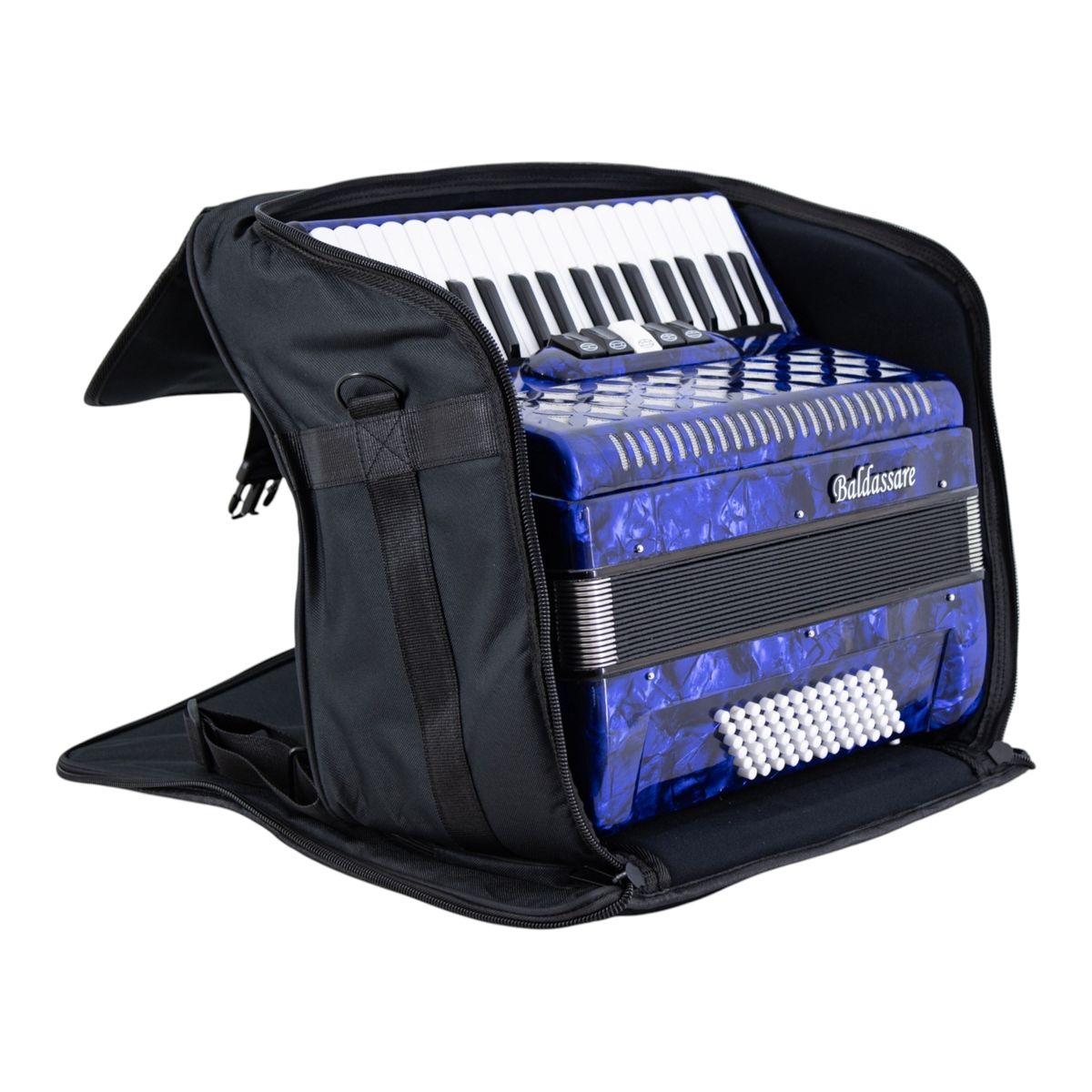 ACORDEON 72 BAJOS C/FUNDA 2353 34K BL BALDASSARE