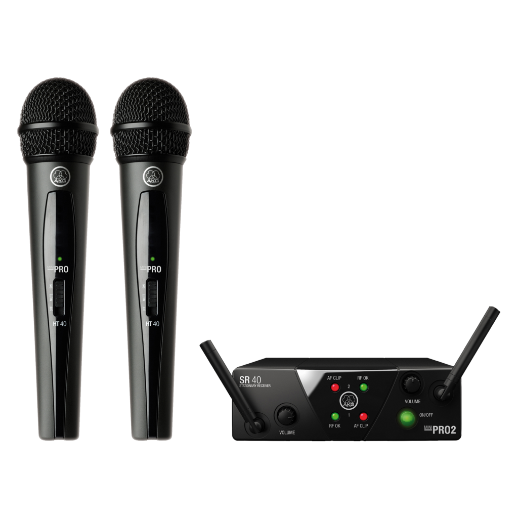 MICROFONO INALAMBRICO WMS40MIN2 VOC-SET 25A-C AKG