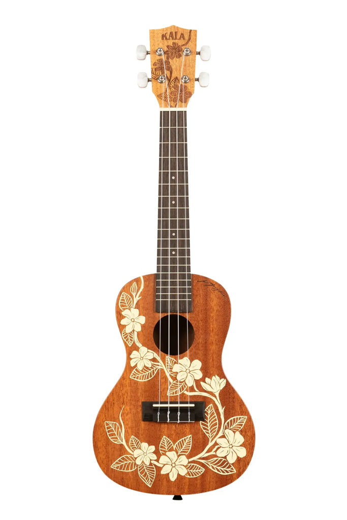 UKELELE CONCIERTO KA-GARDENIA-C_W/BAG KALA