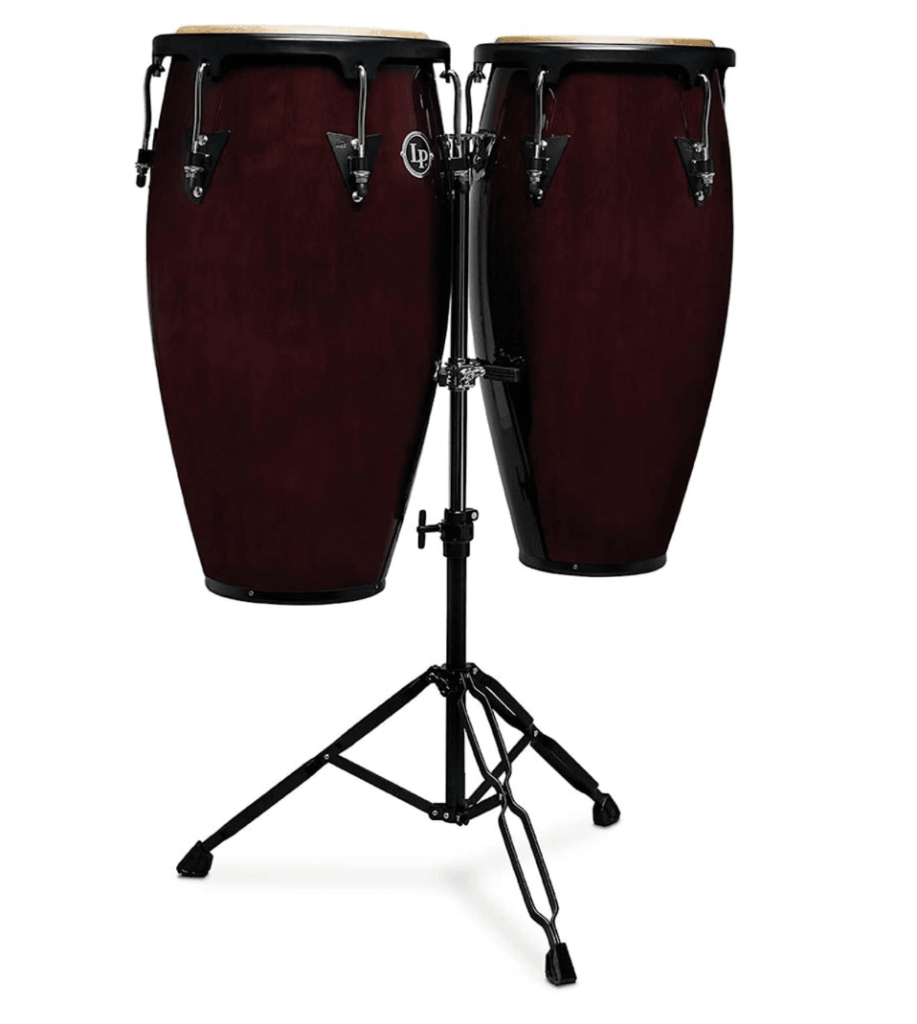 SET DE CONGAS CON ATRIL LPA647-DW LP PERCUSSION