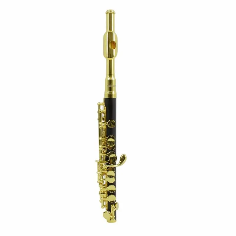 FLAUTA PICCOLO 6458EG BMG NEGRO/DORADO BALDASSARE