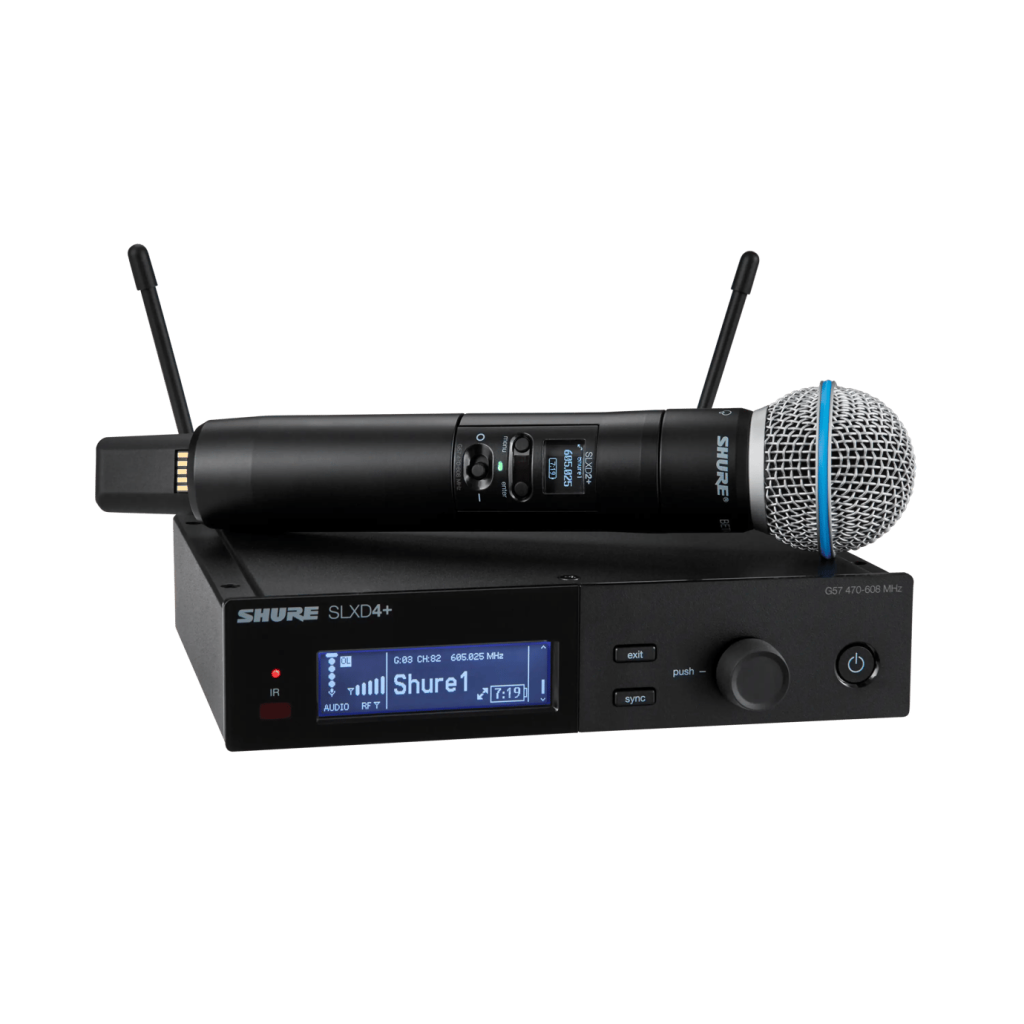 MICROFONO INALAMBRICO SLXD24+/B58 SHURE